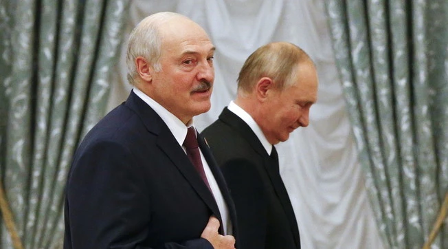 &nbsp;Lukashenko e Putin