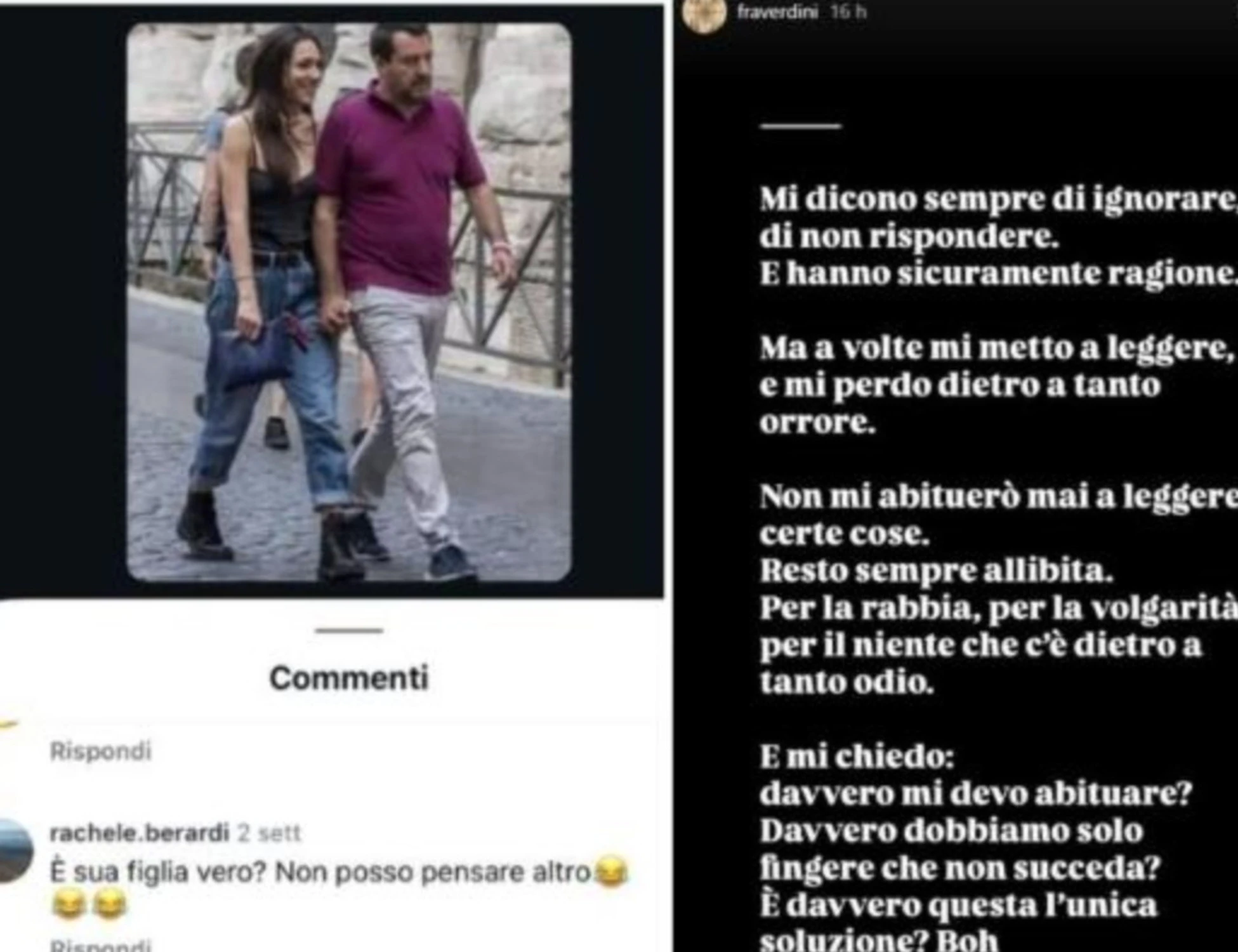 Francesca Verdini, lo sfogo dopo i messaggi d'odio: "Mi perdo dietro a tanto orrore"