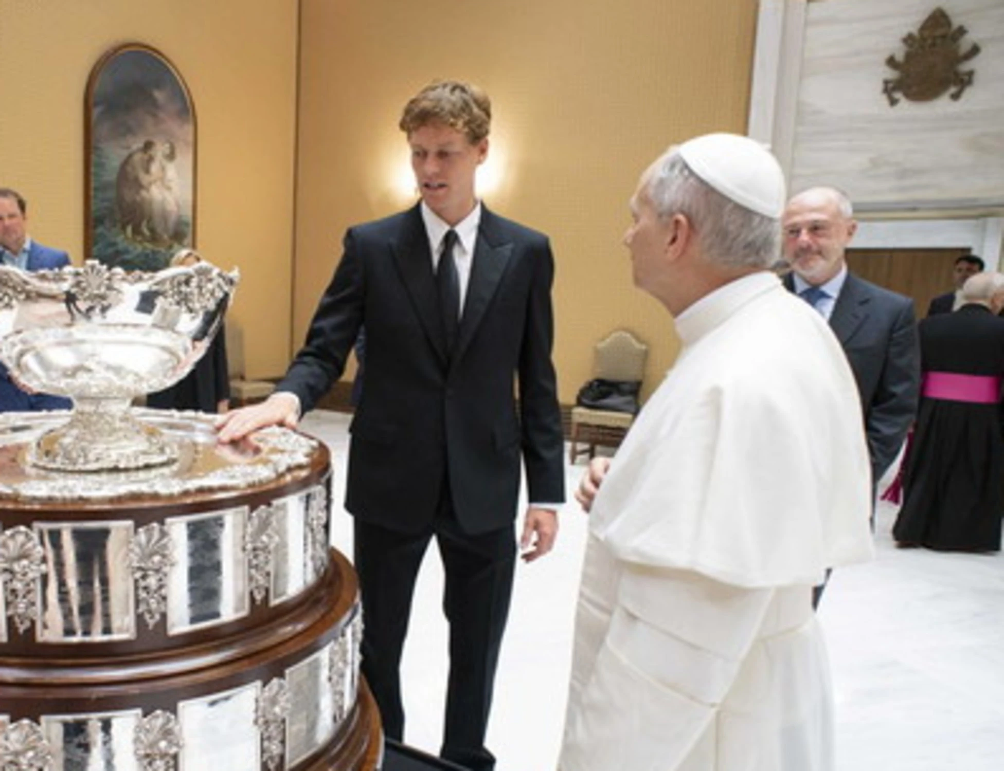 Sinner, Leone e il campo da tennis in Vaticano: "Forse..."