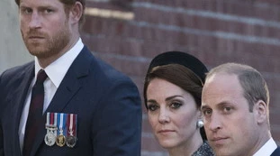 &nbsp;Harry, Kate e William