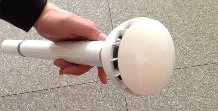 Ecco il nuovo ombrello che protegge dalla pioggia con aria compressa