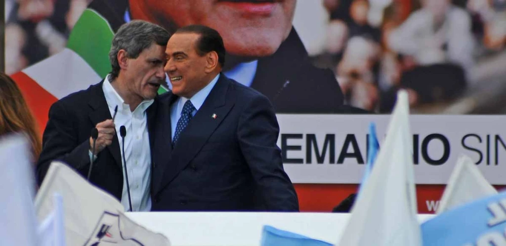 Gianni Alemanno e Silvio Berlusconi