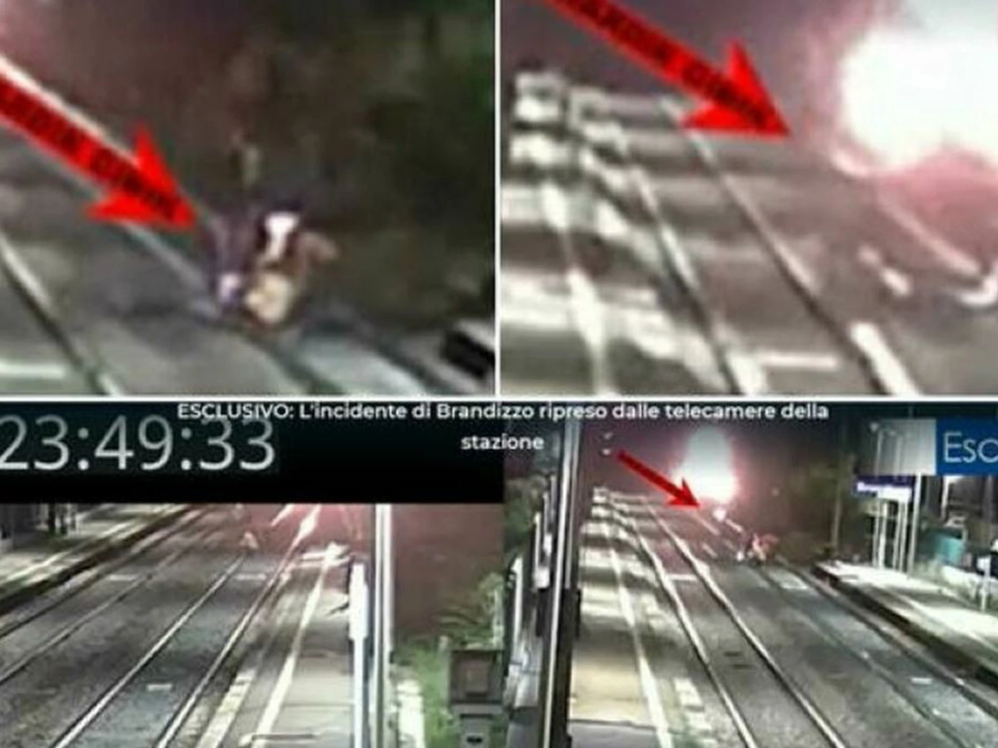 Il treno travolge gli operai: il video choc di Brandizzo