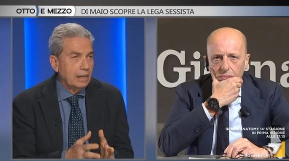 Otto e mezzo, notate qualcosa di strano? Il dettaglio andato in onda che incastra Lilli Gruber: "Ma allora..."