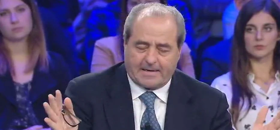 Non è l'Arena, Antonio Di Pietro brusco su Venezia e Mose: "Se ti viene un tumore..."
