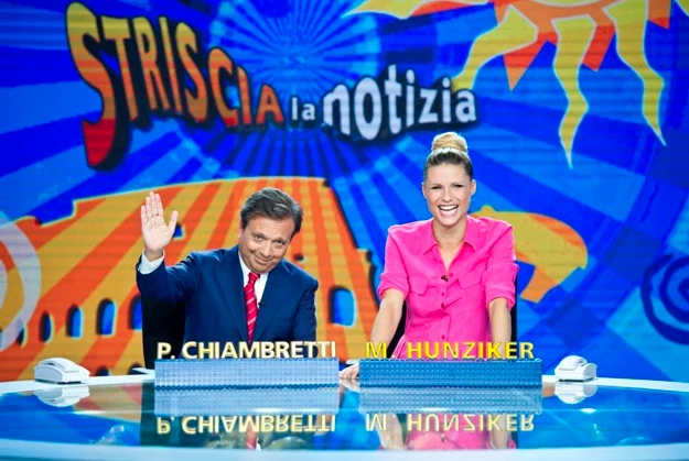Michelle Hunziker e Piero Chiambretti condurranno la prossima edizione di Striscia la Notizia