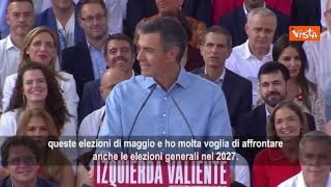Sanchez: Vinceremo anche nel 2027, serve un decennio di progressi sociali