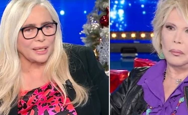 Domenica In, frecciata di Amanda Lear a Fazio? "Presa in giro"