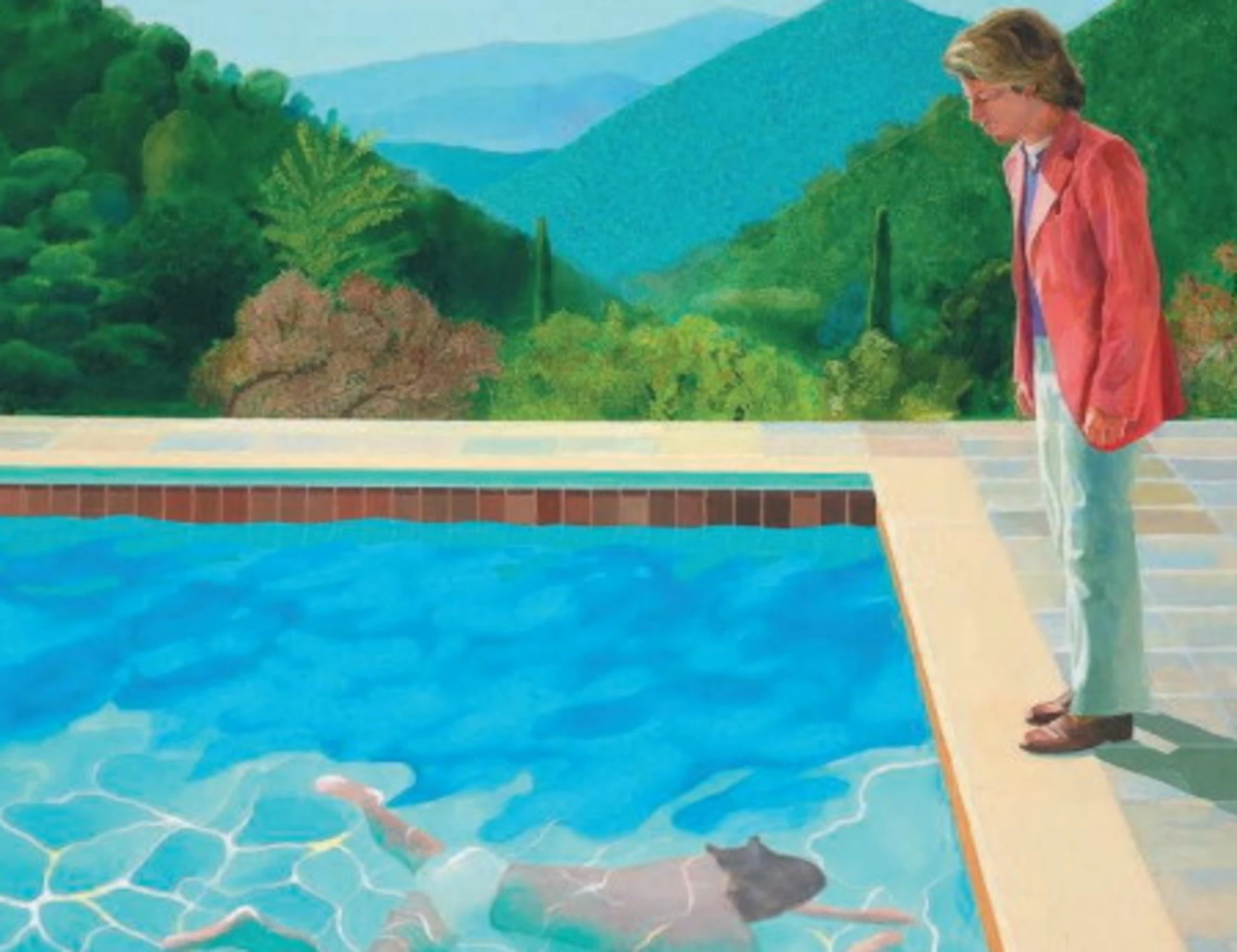 Il pittore che riuscì a dare vita perfino all’acqua delle piscine