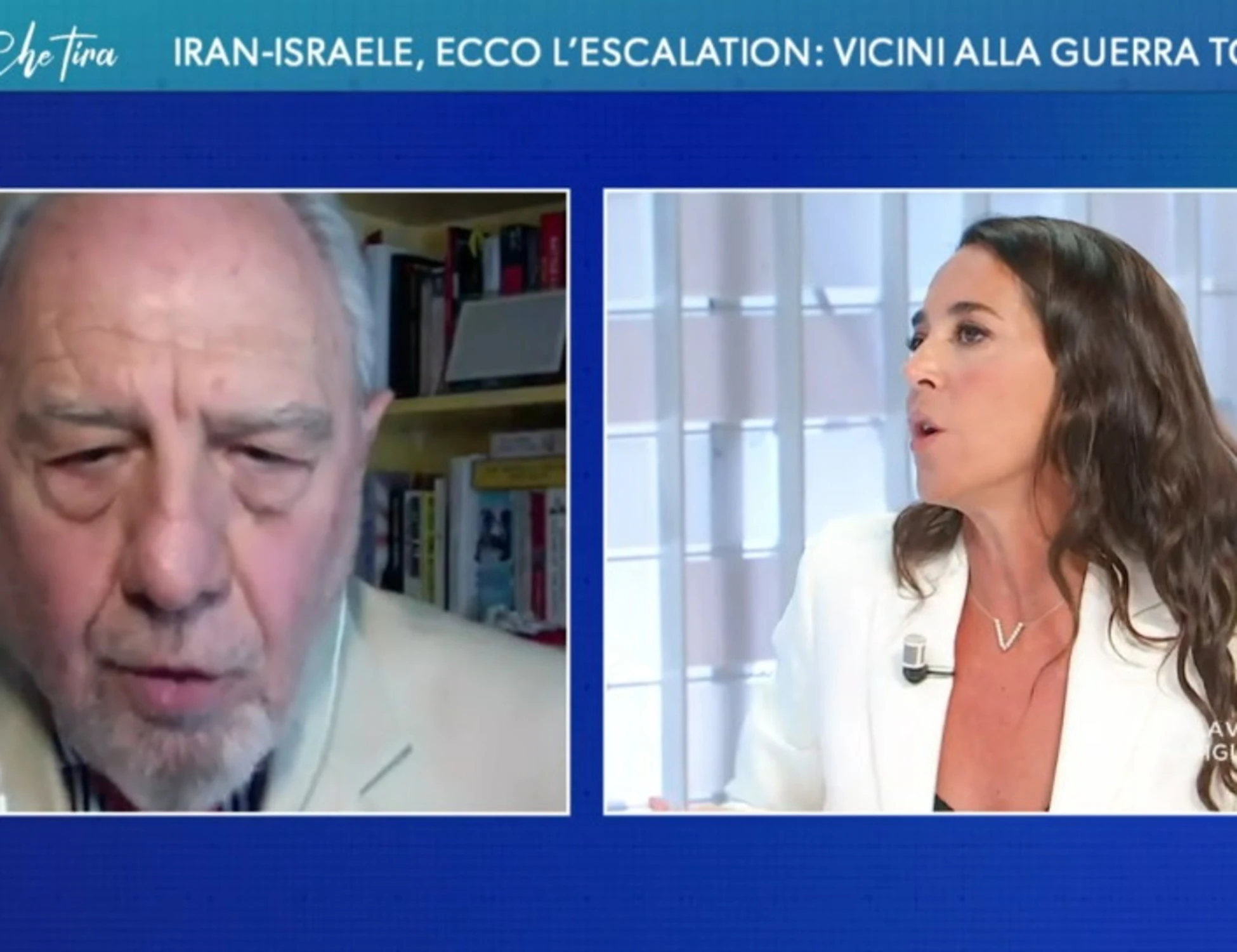 L'aria che tira, Ronzulli spiana Caprarica: "Via il microfono!", rissa a La7
