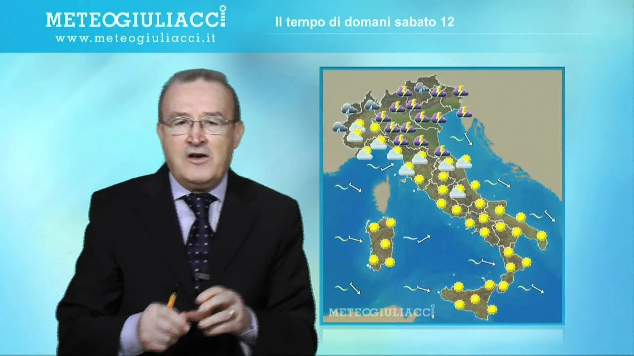 Il colonnello Mario Giuliacci, mago del meteo: "Azzeccavo le previsioni grazie ai miei reumatismi"