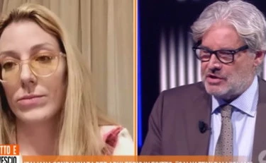 Dritto e rovescio, furia Del Debbio: 