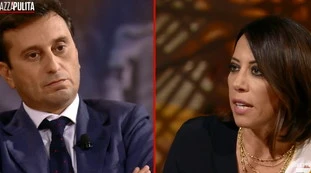 PiazzaPulita, De Girolamo travolge Parenzo: "Da che parte stai?"