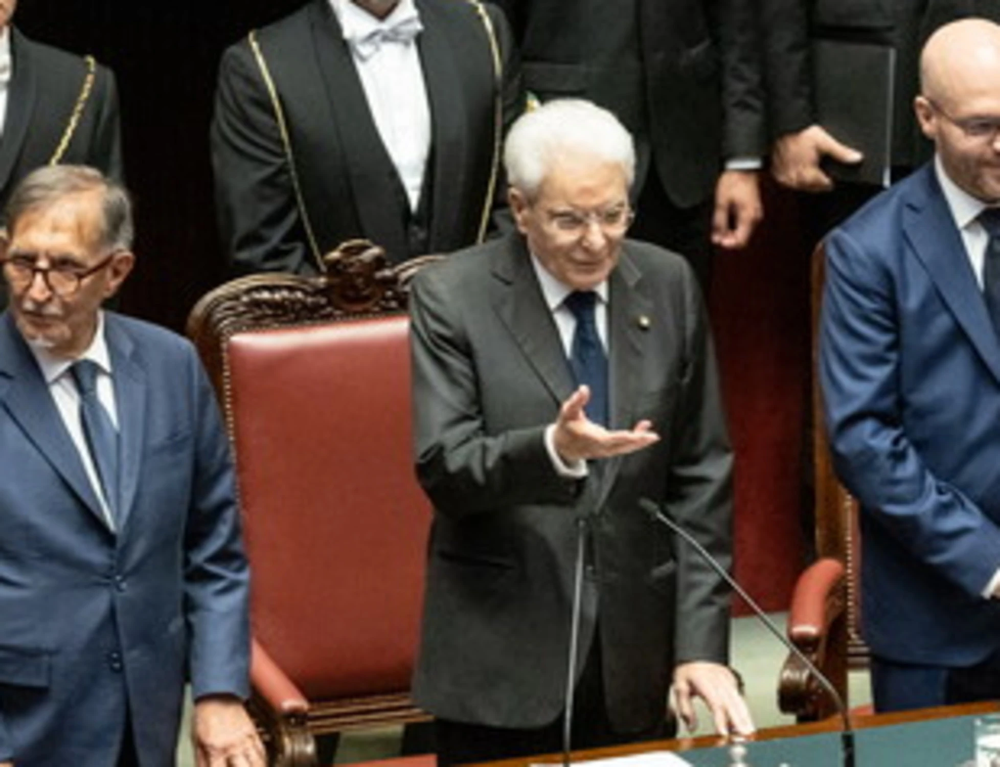 Mattarella in aula per gli 80 anni della Costituente: lo sfregio dei vannacciani al presidente