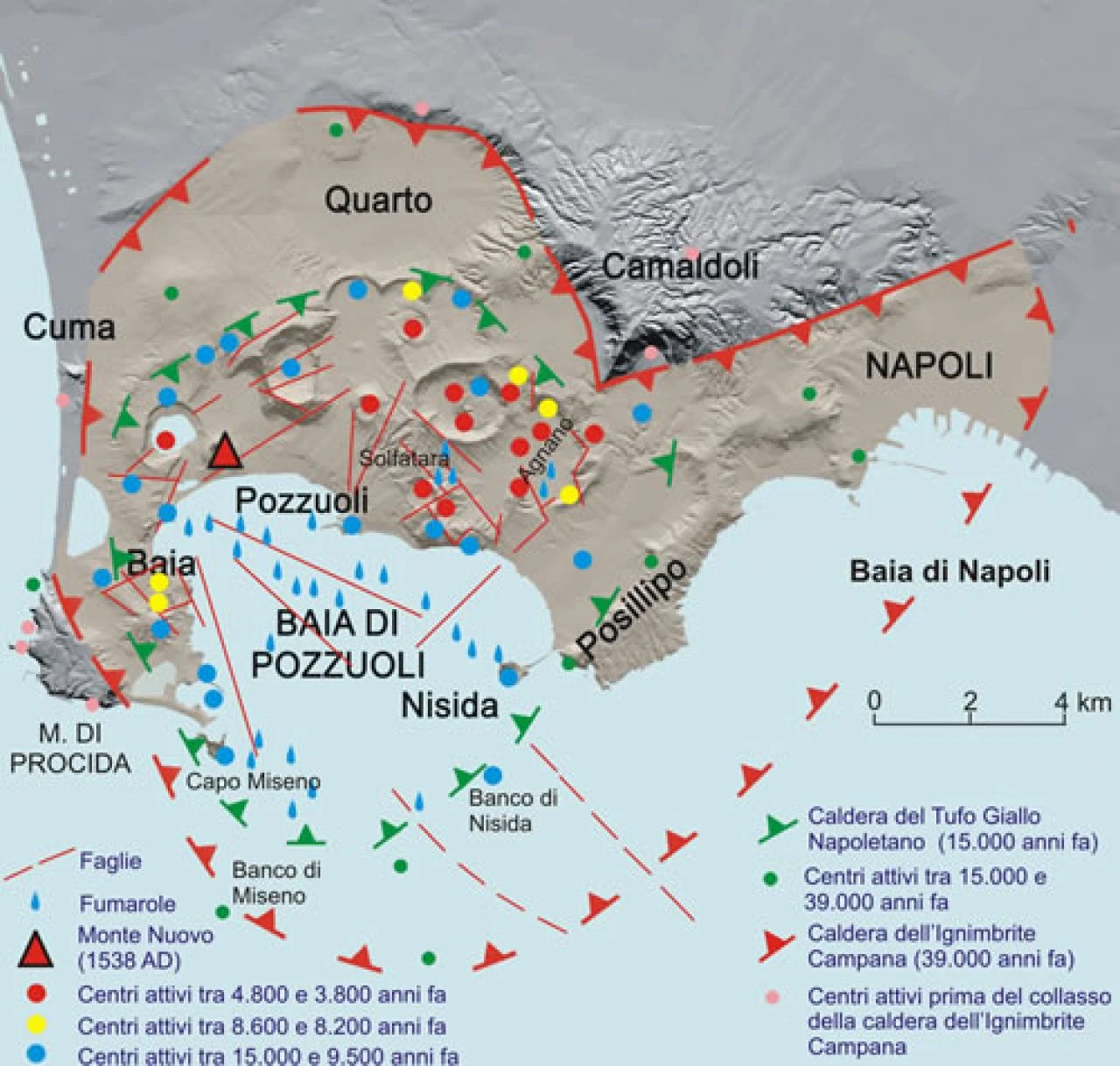 Terremoto di magnitudo 2.0 tra Napoli e Pozzuoli: "Registrati sciami sismici negli ultimi mesi"