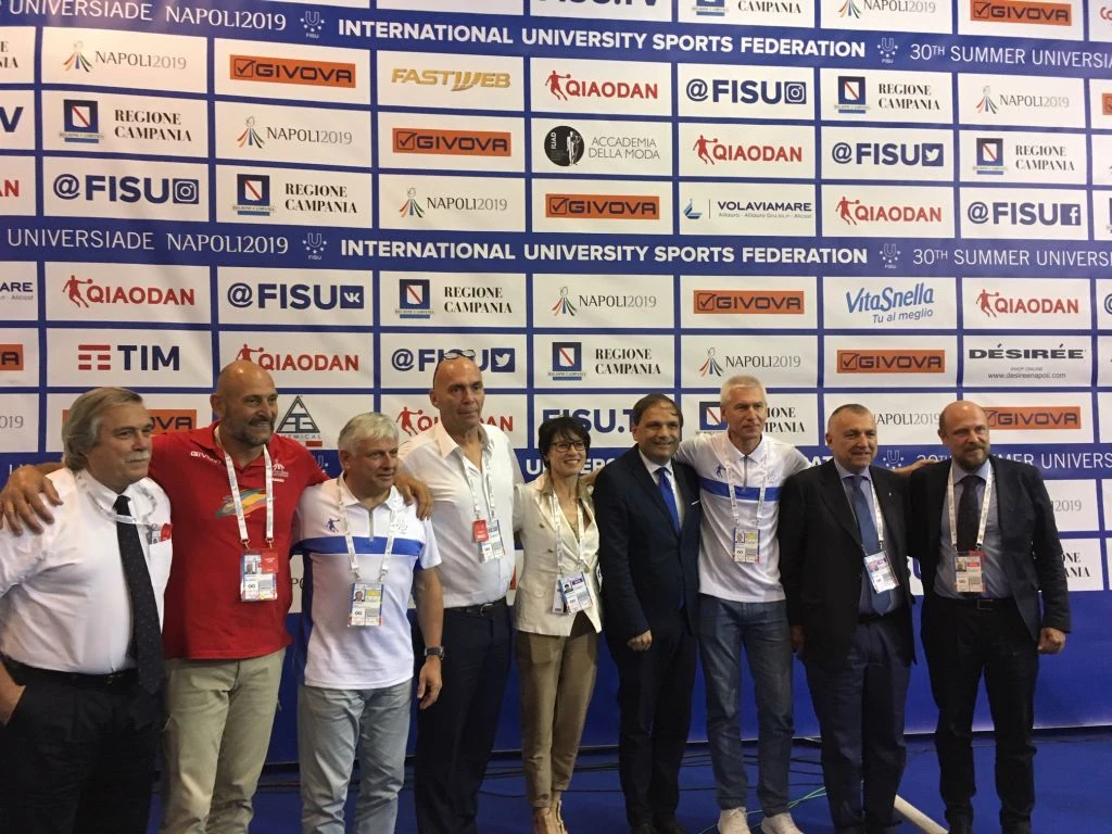 MATYTSIN "EDIZIONE UNIVERSIADI NAPOLI UNICA PER OSPITALITÀ E ENERGIA"