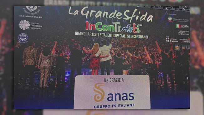 Giubileo 2025, Anas premiata all'Arena di Verona per l'accessibilità urbana
