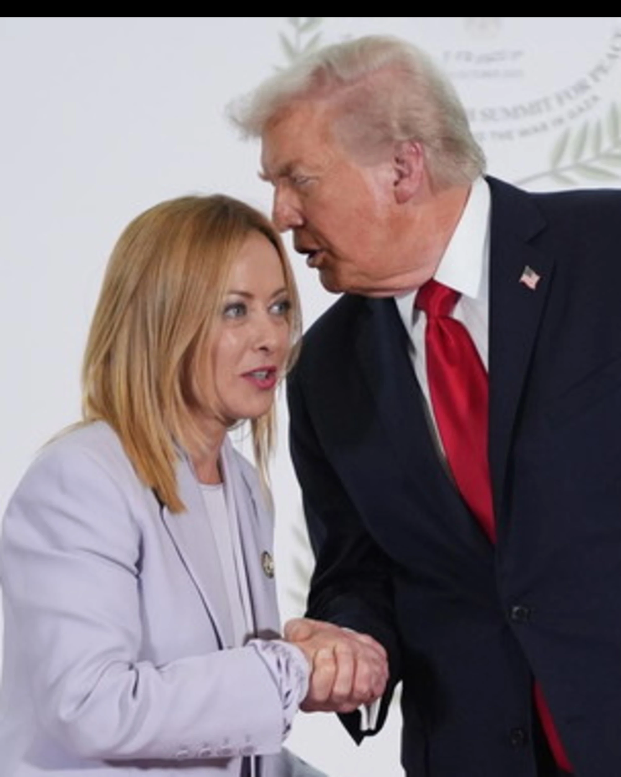 Meloni e Trump, in politica estera l'amicizia non può esistere