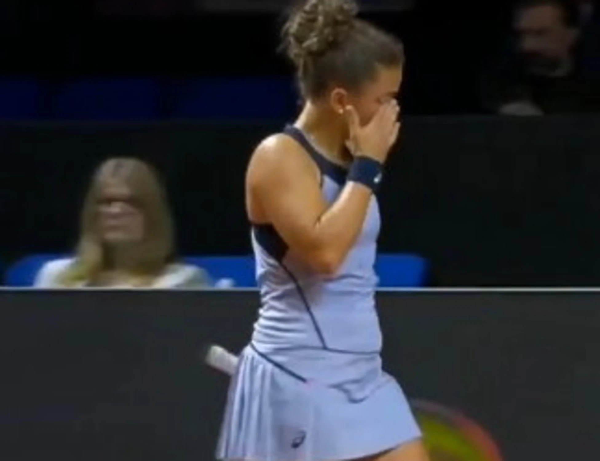 Jasmine Paolini, lacrime in campo: il drammatico crollo psicologico