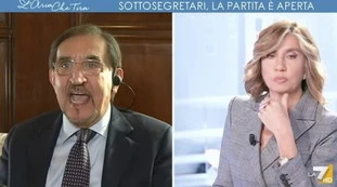 L'aria che tira, Myrta Merlino e la domanda sbagliata su Giorgia Meloni? Si scatena La Russa...