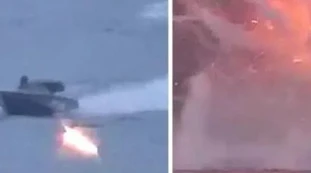 Russia, attaccata la nave più moderna: disastro in mare, cos'è successo