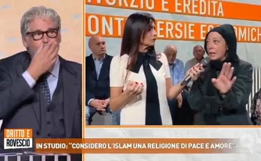 Paolo Del Debbio stronca l'italiana convertita all'Islam: "Stendiamo un velo pietoso"