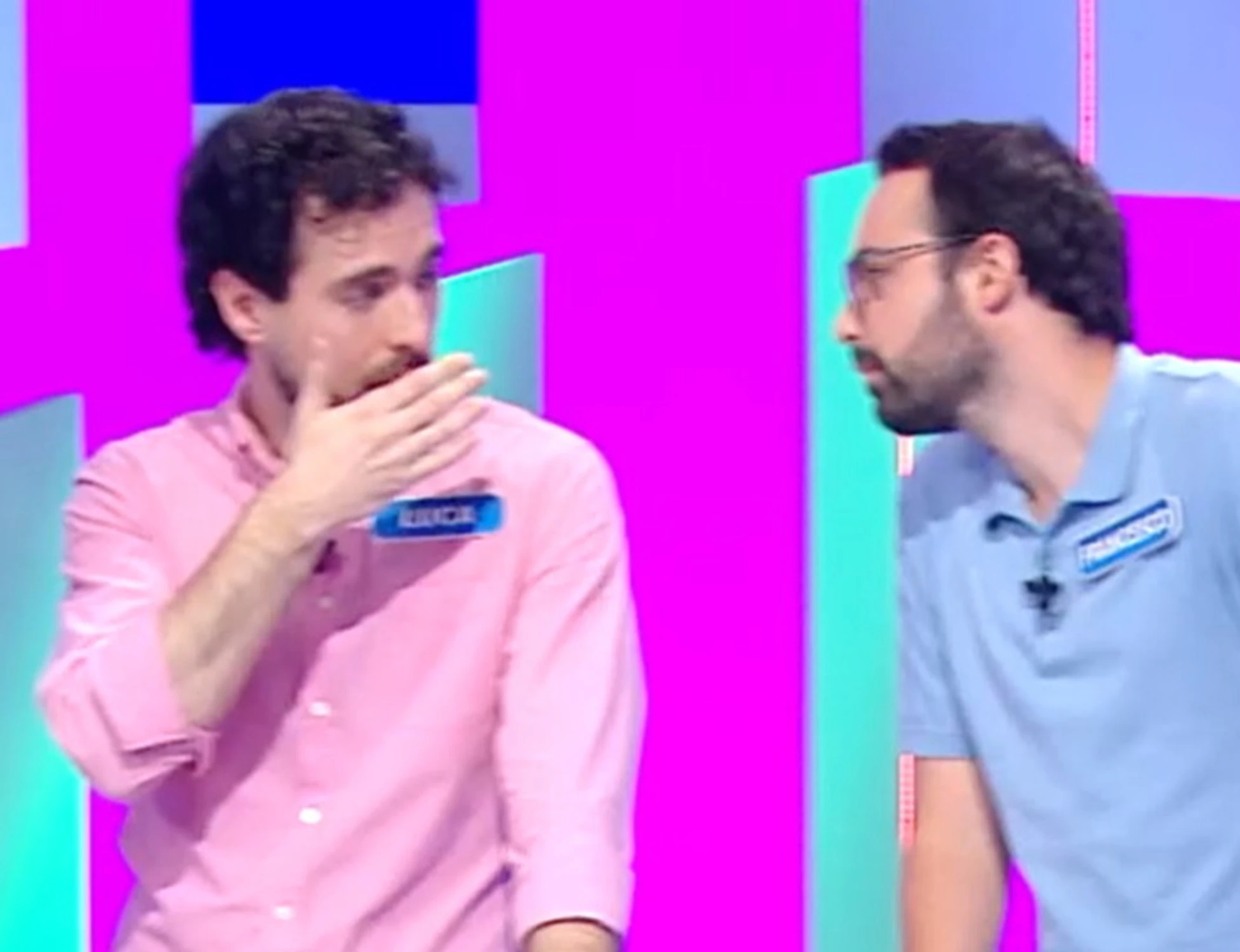 Reazione a catena, i Vota Antonio sgridati dietro le quinte
