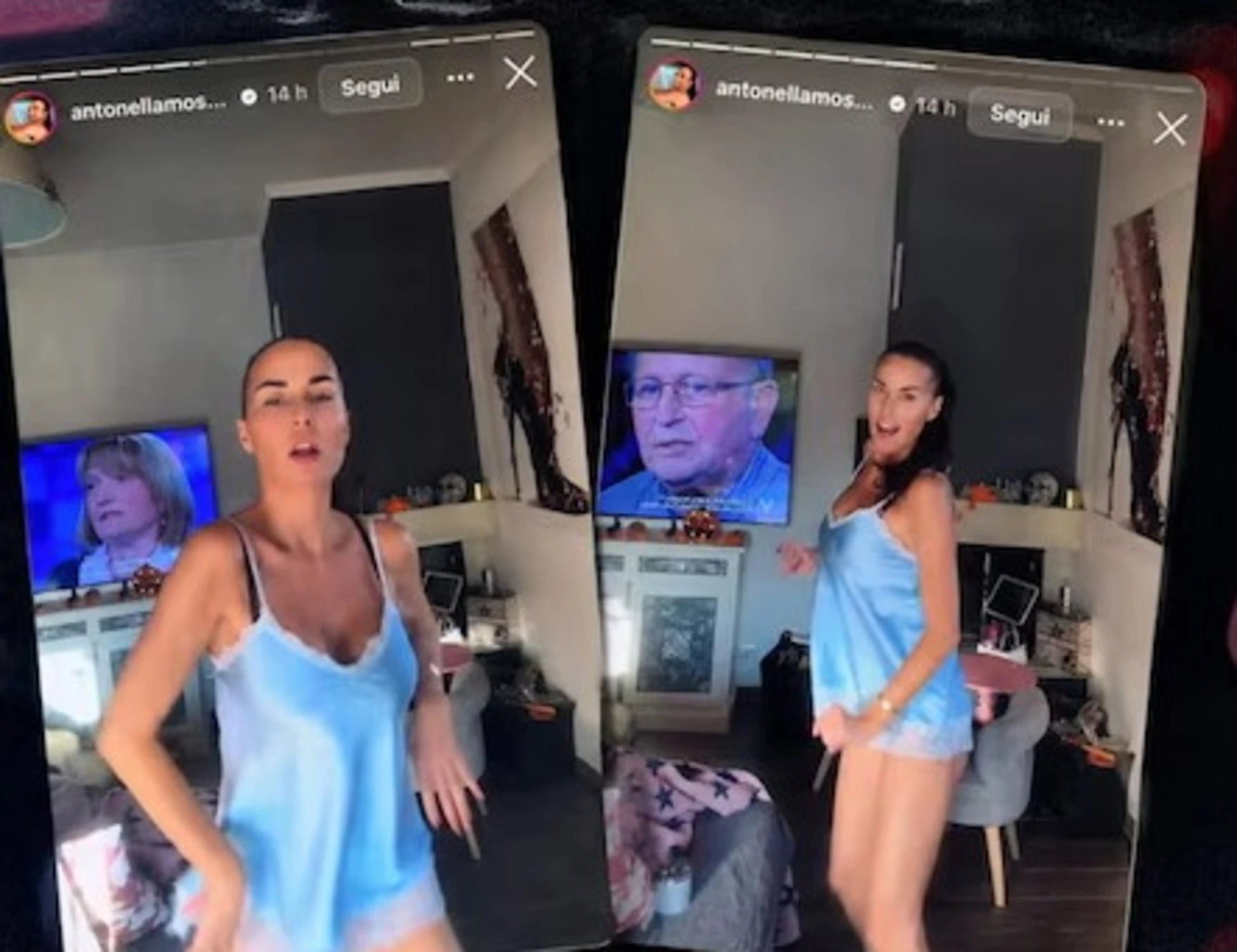 Garlasco, Antonella Mosetti balla mentre i Poggi parlano in tv: scoppia il caso