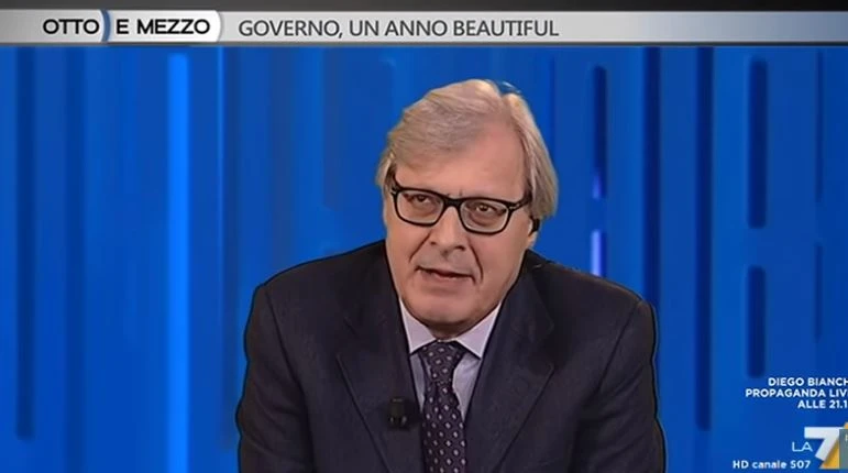 Otto e Mezzo, Vittorio Sgarbi e l'insinuazione bomba su Luigi Di Maio: "Come certi omosessuali..."