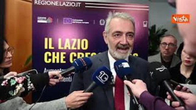 Rocca: "Il Lazio cresce grazie a dialogo con il mondo delle imprese"