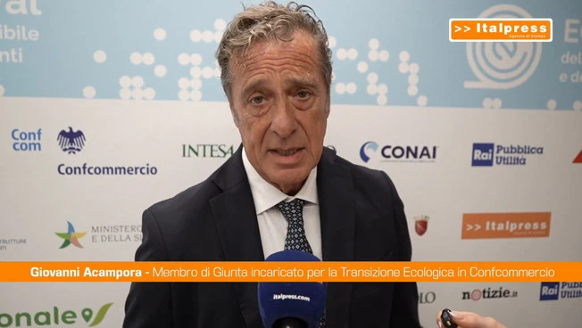 Acampora (Confcommercio) "La transizione ecologica passa da gesti quotidiani"