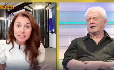 Coffe Break, Dell'Arti impazzisce contro Susanna Ceccardi: "Vattene a fanc***"