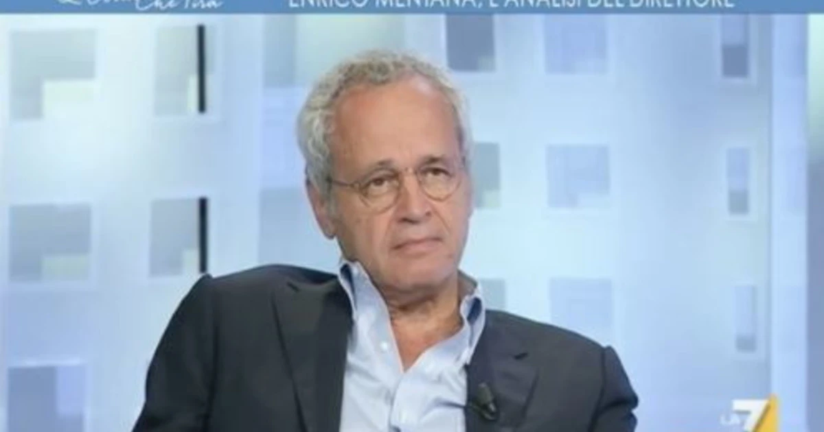 L'aria che tira, Enrico Mentana gela il sangue a Myrta Merlino: "Forse là fuori non c'è nessun altro...", a chi si riferiva?