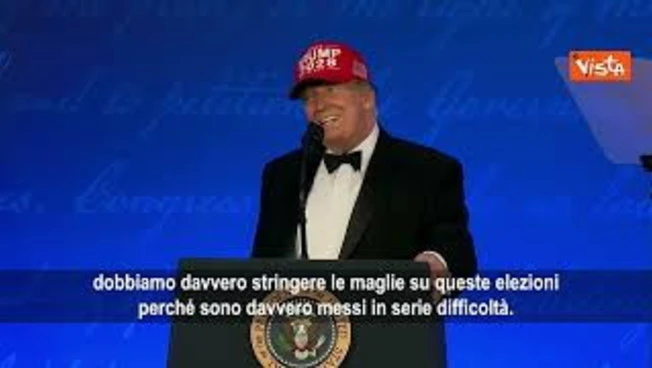 Trump alla cena con i corrispondenti: È stata peggio di quanto mi aspettassi