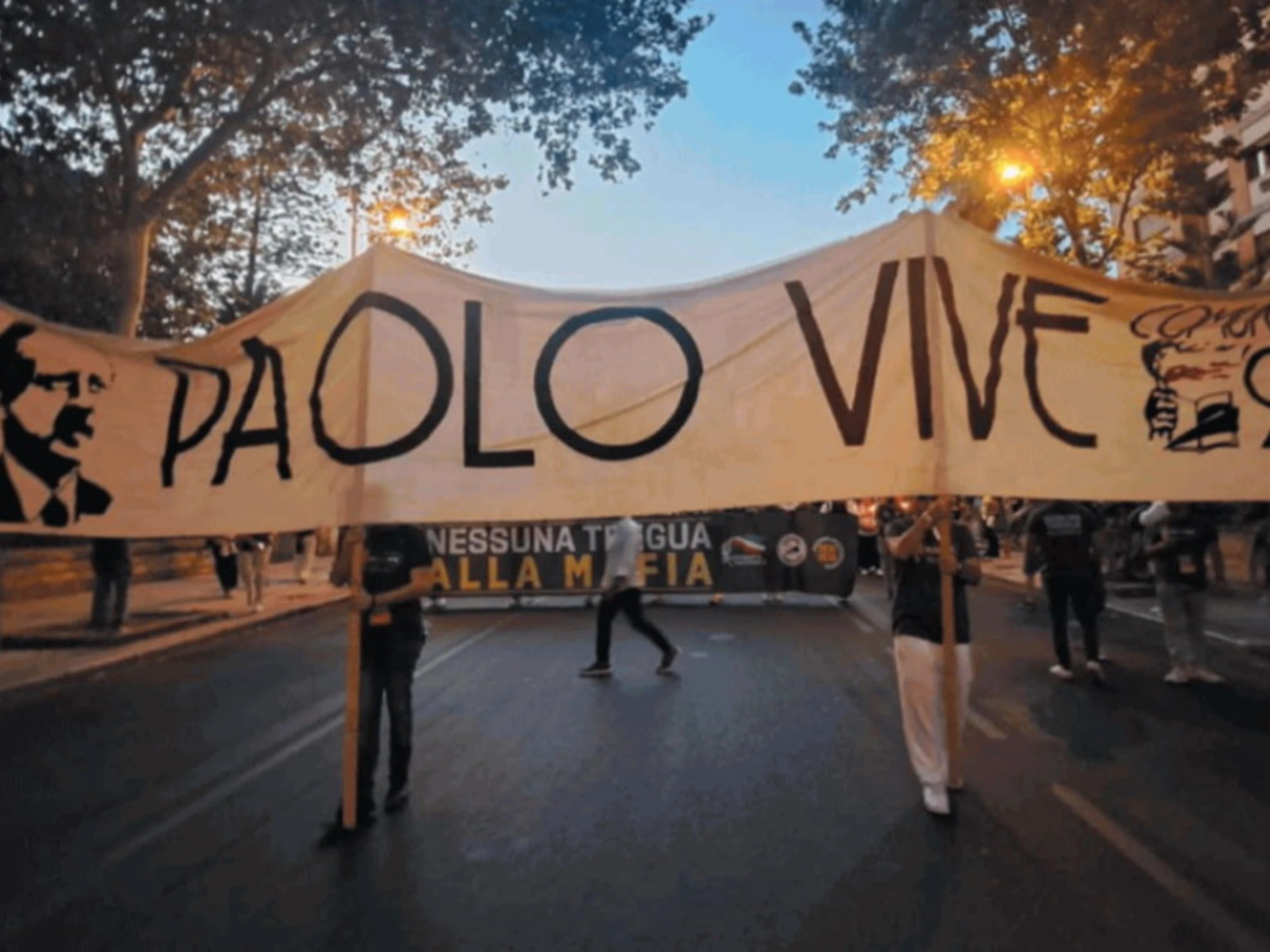 Il giovane Paolo Borsellino militante di destra