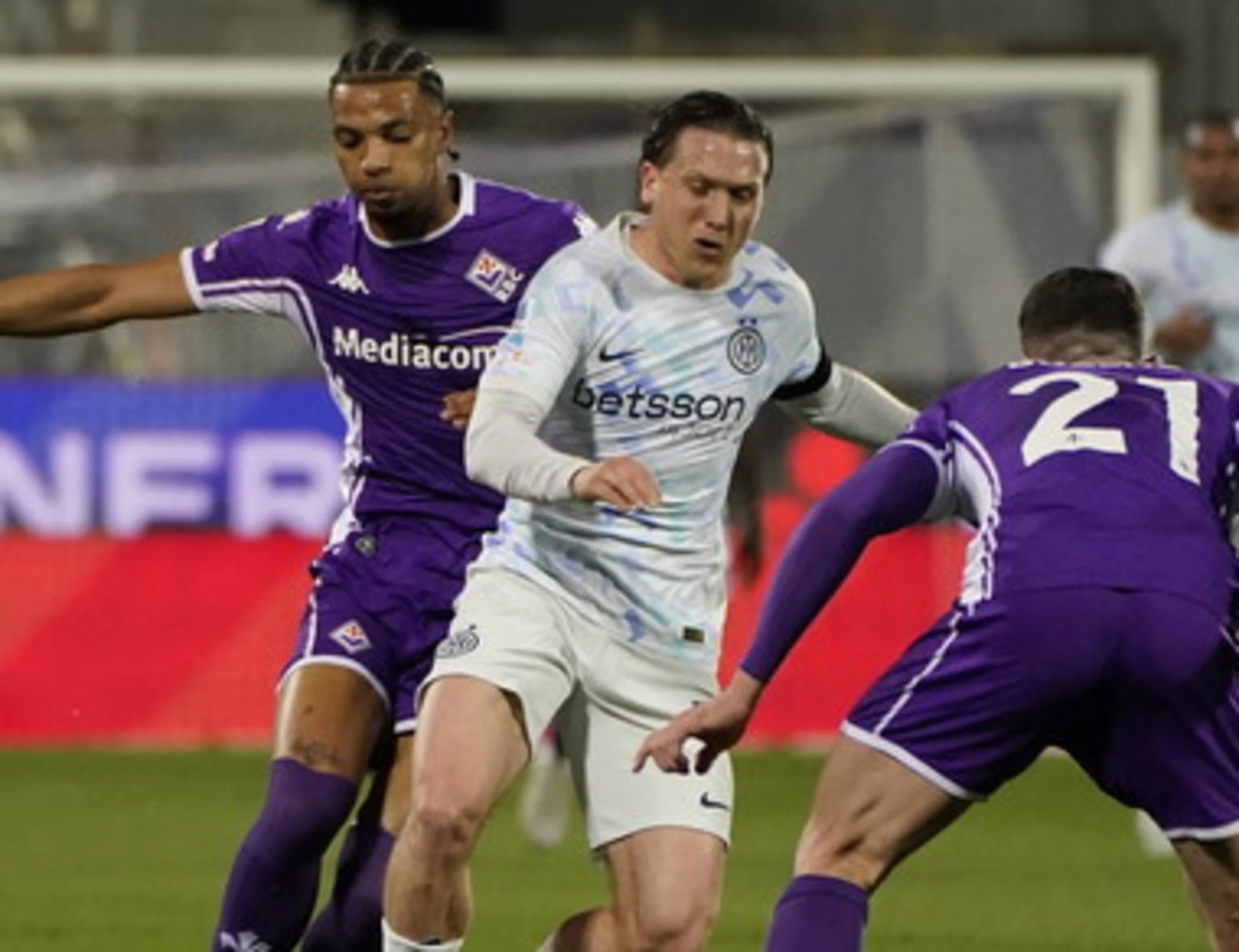 Serie A, l'Inter frena ancora: 1-1 con la Fiorentina