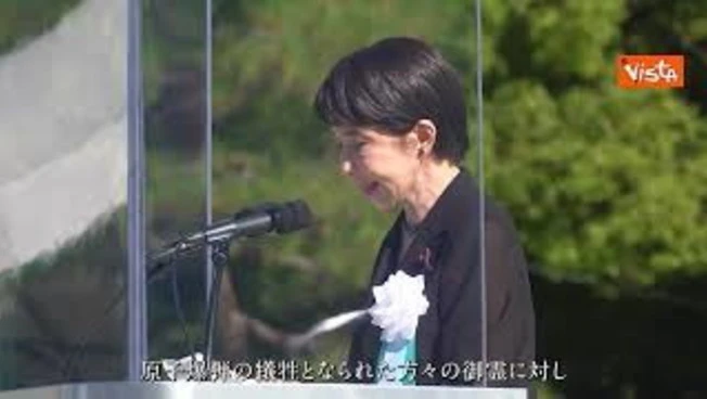 Hiroshima commemora 81Â° anniversario dal bombardamento atomico