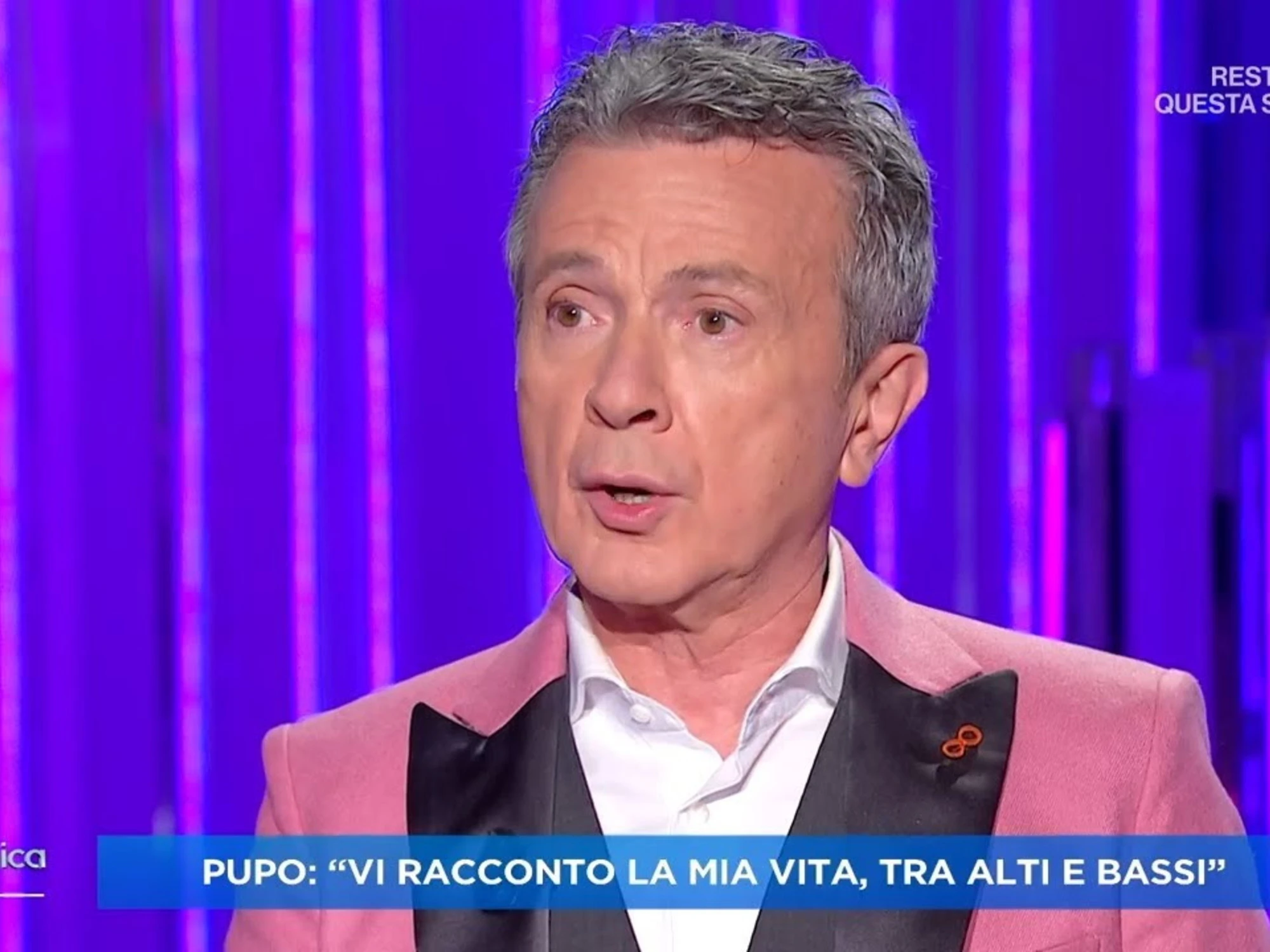 Pippo Baudo, Pupo: "Le mie parole su di lui?", altro siluro