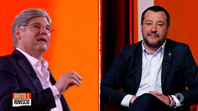 Dritto e Rovescio, Matteo Salvini da Paolo Del Debbio? Un grasso guaio per Corrado Formigli e PiazzaPulita