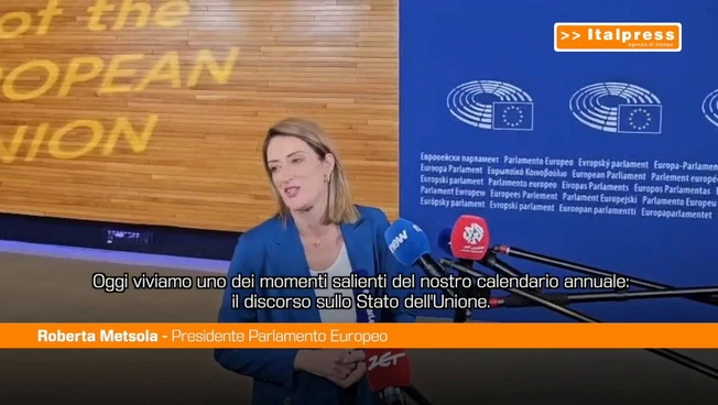 Ue, Metsola "Servono risposte su competitività, sicurezza ed economia"