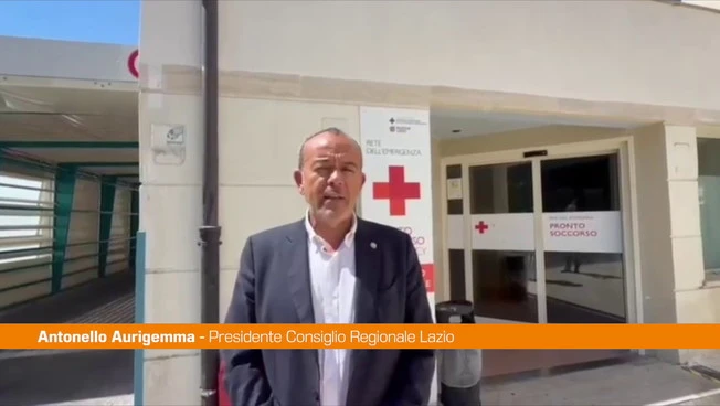 Sanità, Aurigemma"Grazie a chi garantisce servizi essenziali anche a Ferragosto"