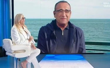 Domenica In, Carlo Conti: "Una specie di tisana": l'indiscrezione sulla Pausini