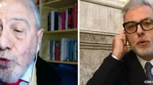 L'aria che tira, rissa Caprarica-Mollicone: "Fa ridere", "Si documenti"