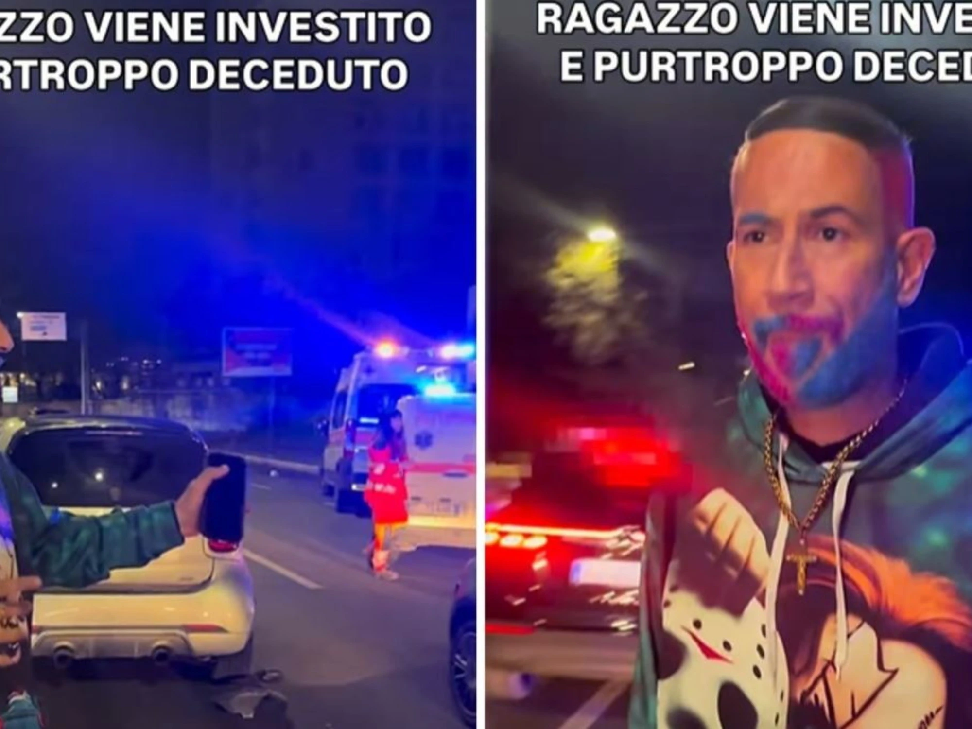 L'influencer con il morto: esplode la bufera sui social