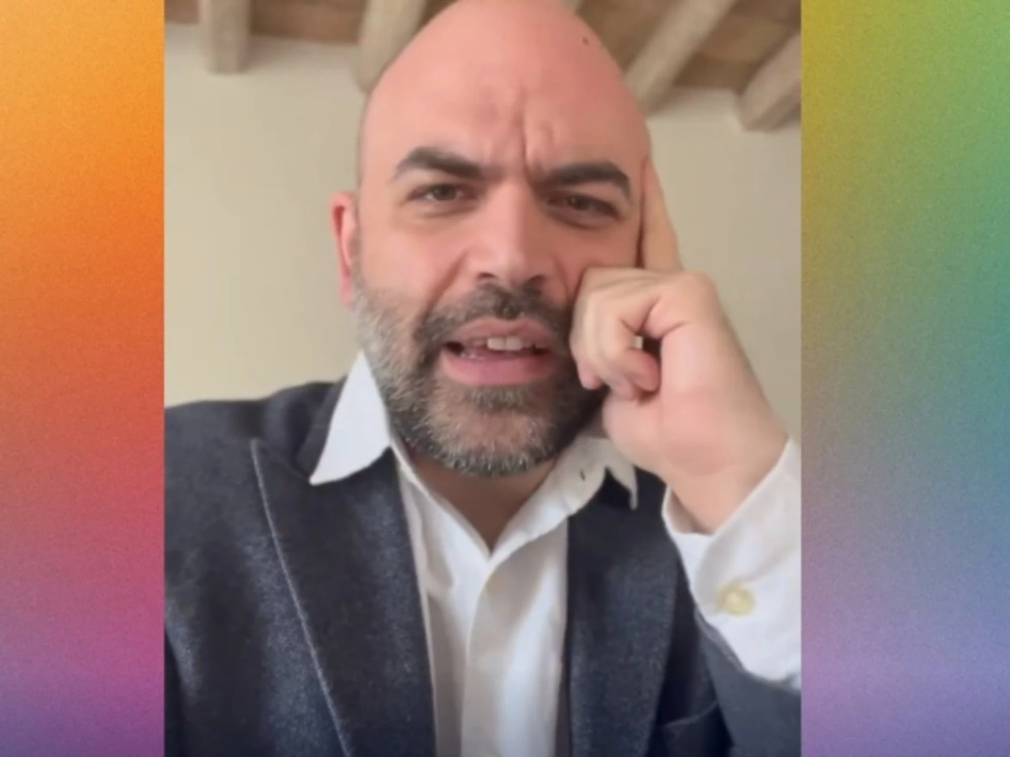 L'ultima tesi di Saviano: se voti "sì" al referendum della giustizia sei un mafioso