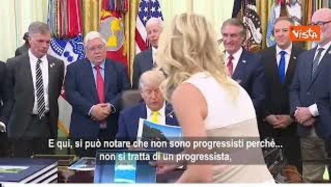 Trump mostra immagini piscina Lincoln Memorial: Acqua più pulita del mondo