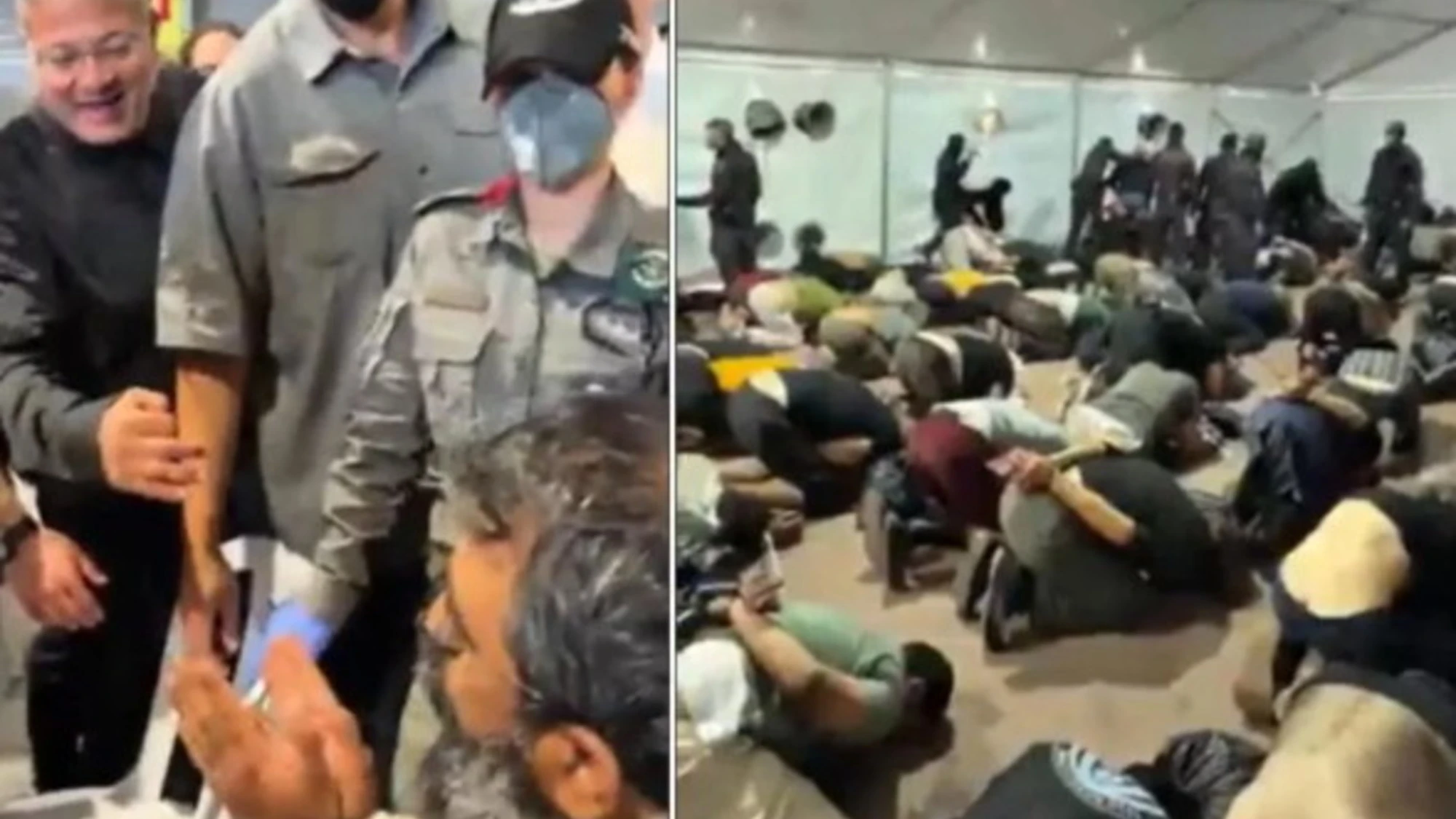 Flotilla, il video-choc da Israele: manette, bendati, in ginocchio. La furia della Meloni