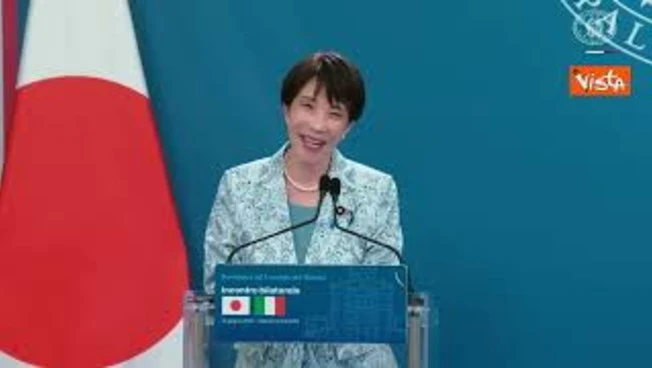 Premier giapponese Takaichi: Spero che Ponte di Messina diventi simbolo cooperazione Italia-Giappone