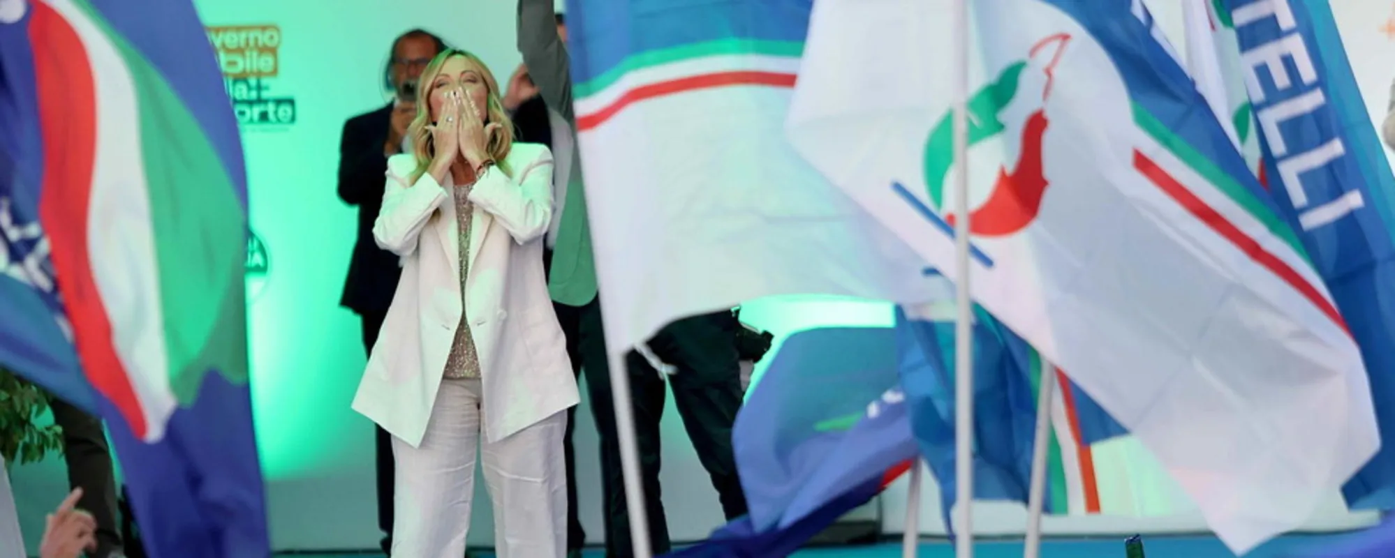 "Grazie, Italia. Giorgia Meloni è una grande alleata": senti chi parla, la sinistra sprofonda