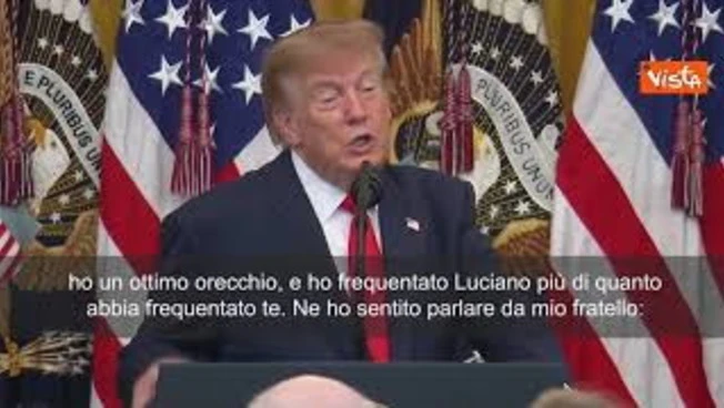 Trump: Pavarotti era un uomo, ma era una grandissima diva, come nessuna donna potrà mai essere
